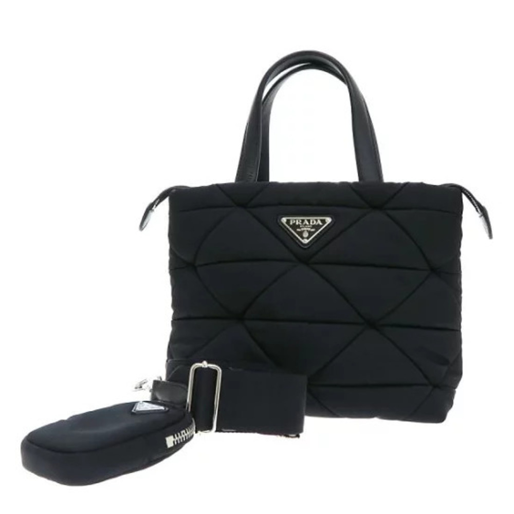 Prada Quilted Tote Bag
